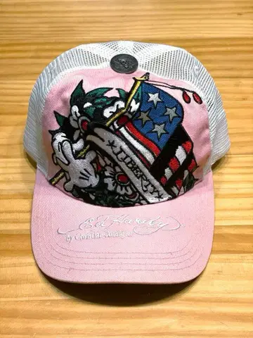 레어 디즈니씨 한정판 D24 미키 콜라보 캡 에드하디