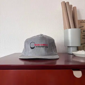 00s 기업계 트래커 캡 빈티지 코듀로이