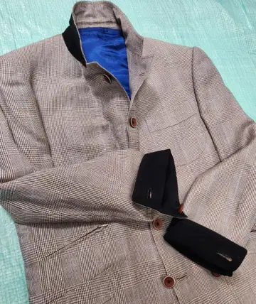 미사용 새상품 치포넬리 cifonelli 트래블 자켓 글렌체크