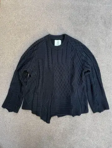 bukht 패치워크 니트