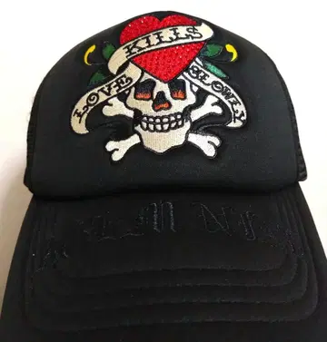 A gem 9 Ed Hardy 디자인 메쉬 캡