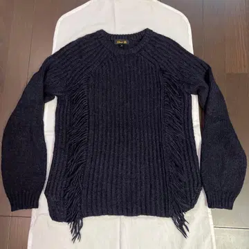 드로어 drawer 알파카 실크 니트 네이비 사이즈 2