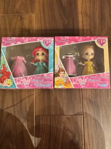 디즈니 프린세스 프리미엄 옷 갈아입기 피규어 세트