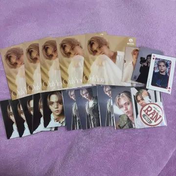 MAZZEL RAN 트레이딩 카드 아더 자켓