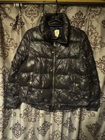 GAP 블랙 다운 자켓 프리마로프트 숏 기장