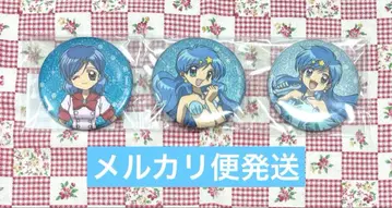 피치피치 피치 호죠 미오토 글리터 캔뱃지 3개 세트