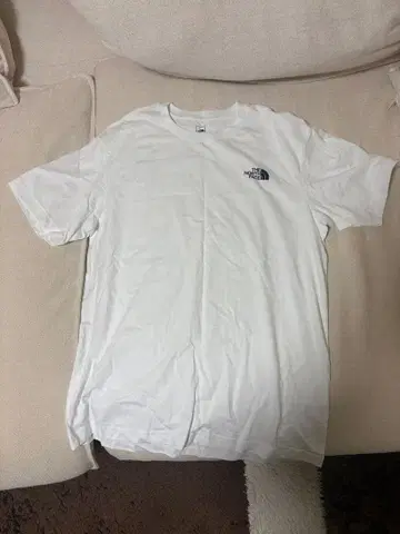 THE NORTH FACE 화이트 T셔츠 L 택 없음