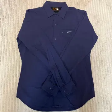 Rokx 네이비 긴팔 셔츠 M