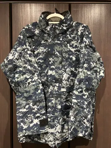 미군 실물 USN 네이비 디지털 카모플라쥬 고어텍스 자켓 M-R