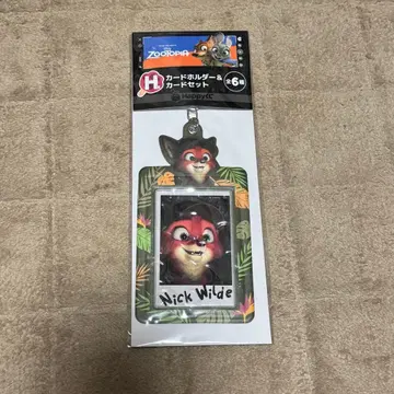 주토피아 닉 와일드 카드 홀더