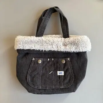 Lee 코듀로이 토트백
