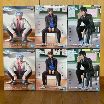3년 Z반 긴파치 선생님 데스크 피규어 3종 6개 세트