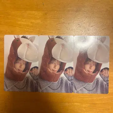 INI POP UP 팝업 고토 타케루 트레이딩 카드 셀카