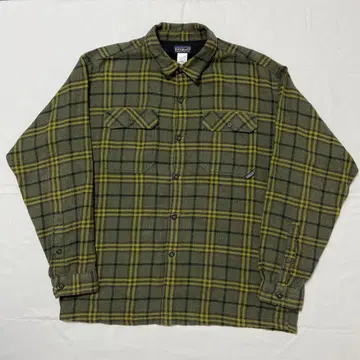 patagonia 체크 무늬 플란넬 셔츠