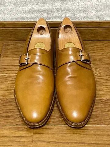 [ 착용 횟수 적음 ] 존 롭 싱글 몽크 스트랩 5E