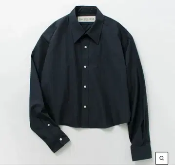 [ 미사용 새상품 ] THE SHINZONE 숏 셔츠 Navy 34