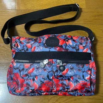 Kipling 키플링 숄더백 꽃무늬