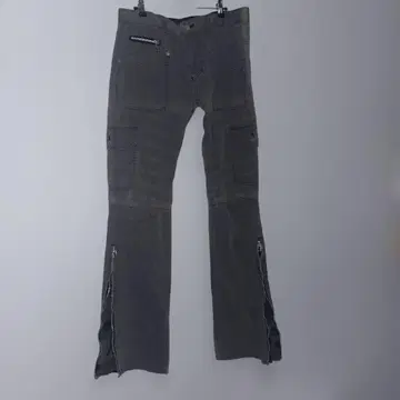 MORGAN 플레어 그런지 카고 팬츠 Y2K O0s