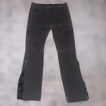 MORGAN 플레어 그런지 카고 팬츠 Y2K O0s