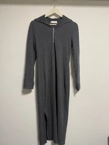 [ 초레어 ] [ LAVANDA ] 롱 니트 원피스 그레이