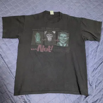 90s 빈티지 T셔츠 XL 진화론