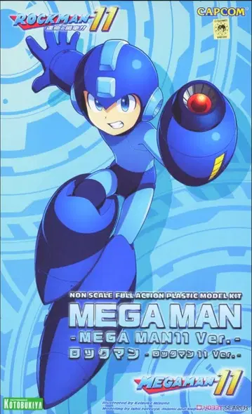 [ 미조립품 ] 코토부키야 MEGA MAN 11ver 록맨 11