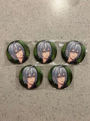 실버 팝업 캔뱃지