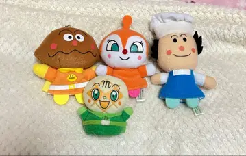 호빵맨 카레빵맨 바타코상 멜론빵나 손가락 인형