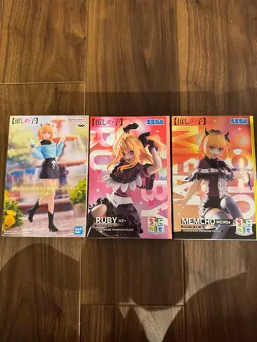 최애의 아이 피규어 3체 세트 루비 MEM