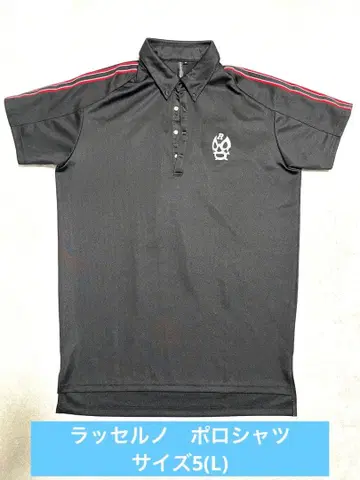 러셀노 Russeluno 피케 셔츠 블랙 골프