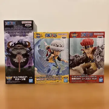 원피스 WCF 피규어 세트 로 키드 새턴 성