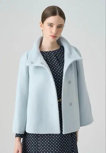 ANAYI 울 비버 숏코트