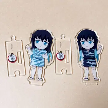 귀멸의 칼날 이어지는 아크릴 스탠드 토키토 무이치로 토키토 유이치로