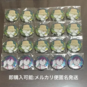 잔물결 시리즈 명탐정 코난 앱 캔뱃지 메리 히데요시