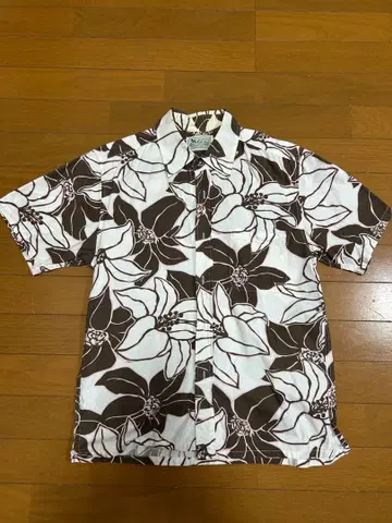 Kahala 알로하 셔츠 반팔 꽃무늬