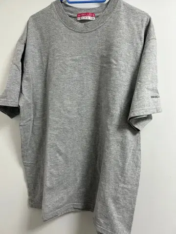 B'z VERMILLION RECORDS 그레이 티셔츠