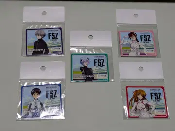 후지산 시즈오카 공항 한정판 에반게리온 콜라보 캐릭터 마그넷