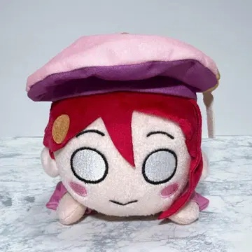 러브 라이브 환일의 요하네 누워있는 봉제 인형 리코