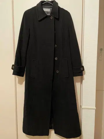 바니스뉴욕 울 롱 코트 블랙