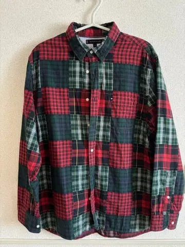 타미힐피거 크레이지 셔츠 XL 사이즈