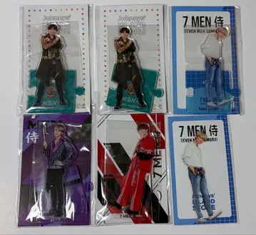 아크릴 스탠드 아크스타 스티커 사사키 히카루 7점 세트