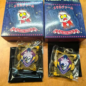 Hazbin Hotel 메탈 참 아담 하즈빈 호텔 2개