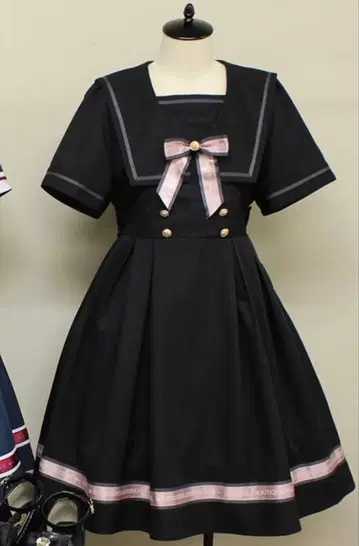 Amavel 스퀘어 세일러 원피스