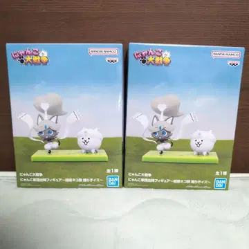 냥코 대전쟁 무희 이즈 피규어 2체 세트