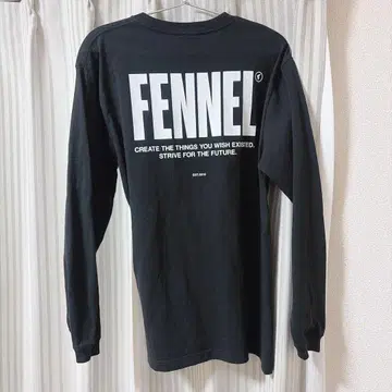FENNEL STANDARD L/S T-SHIRT Ver.2 BLACK