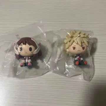 제일복권 나의 히어로 아카데미아 h상 쵸코놋코 피규어 오챠코 바쿠고