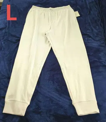 캘빈 클라인 오프 베이지 스웨트 팬츠 L