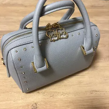 [ 새상품급 ] CELFORD 뤼탕 비쥬 스터드 보스턴 백 SAX