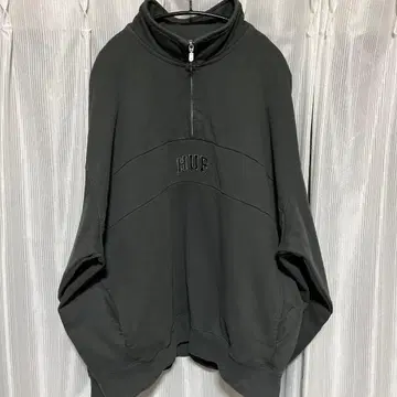 HUF 맨투맨 ARCH ENZYME 1/4 ZIP FLEECE XL