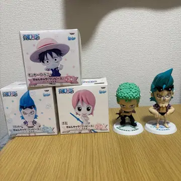 큥캐릭터 원피스 4종 (5체)